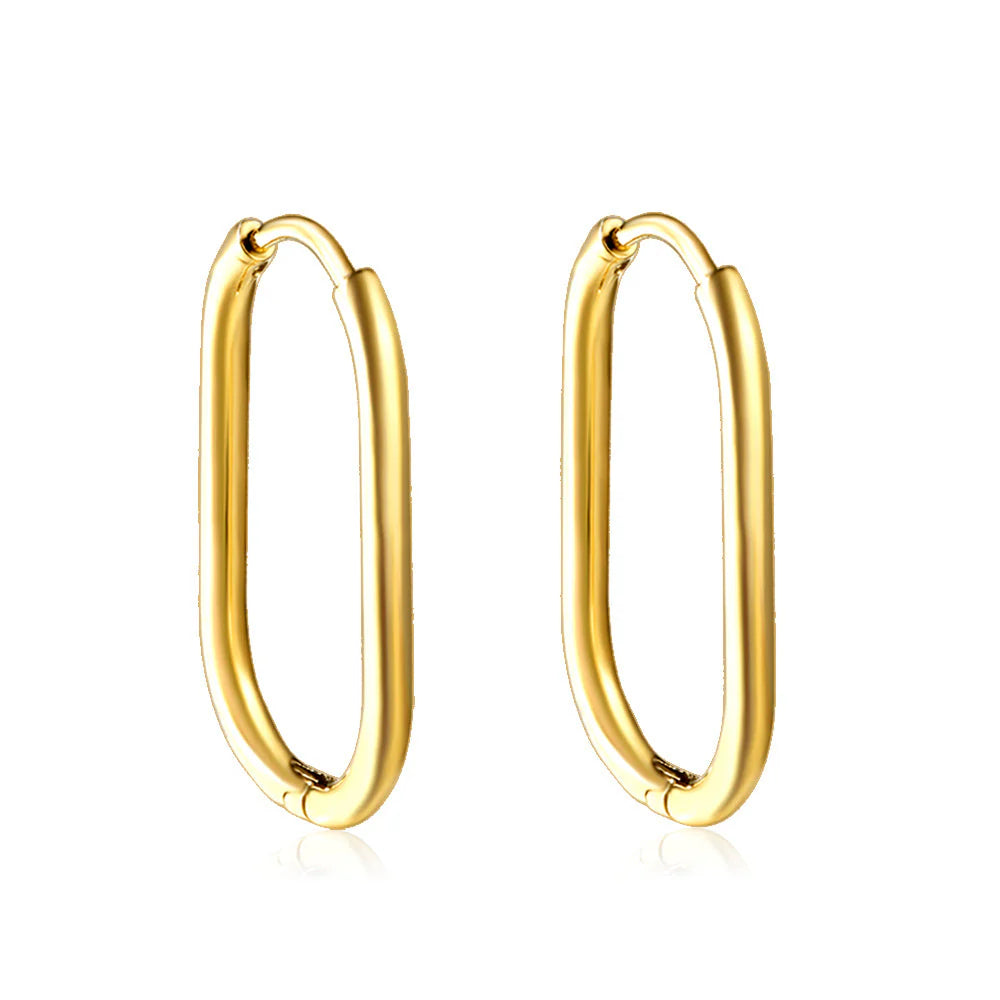 U-shape Minimalist Hoop earring
