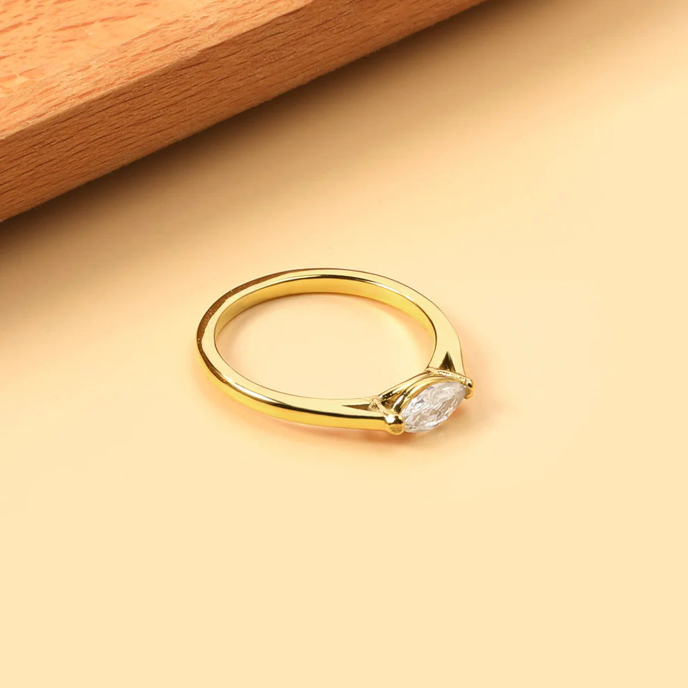 Stackable Marquise ring