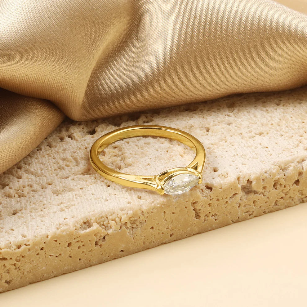 Stackable Marquise ring