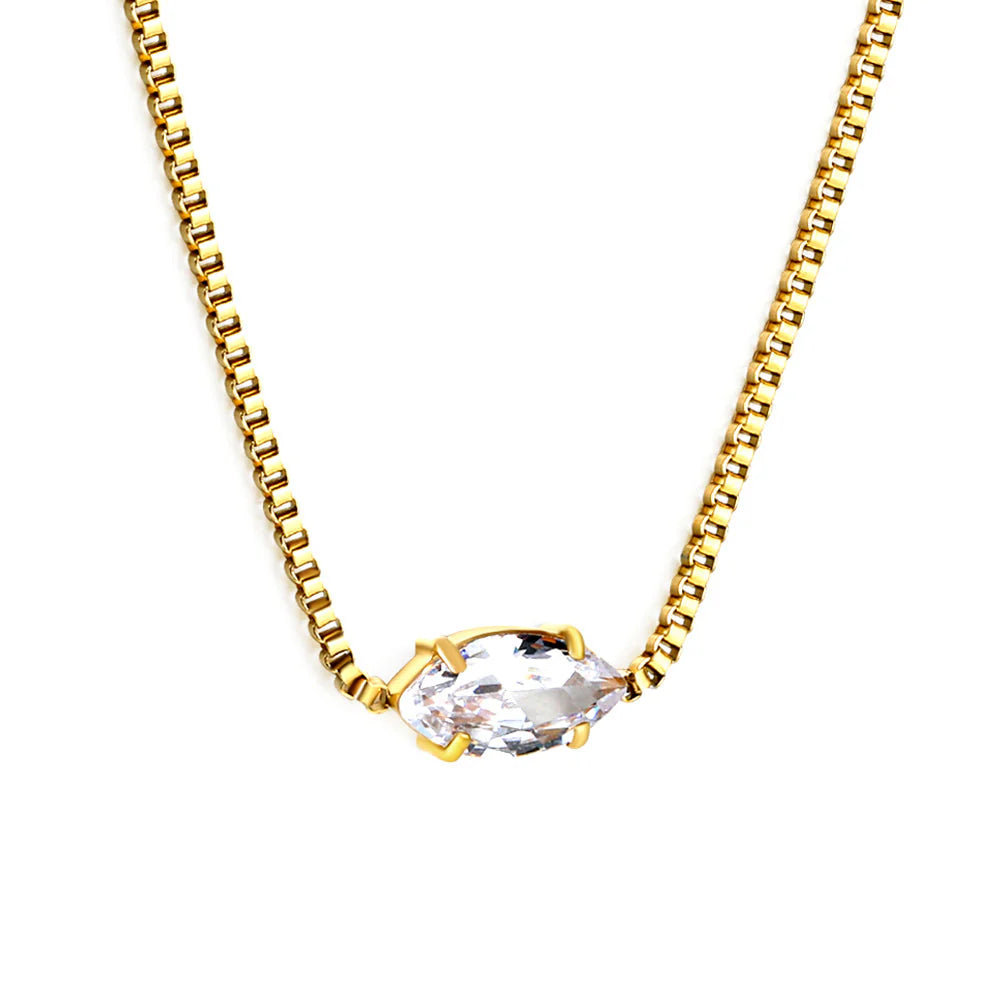 Emri Stone Necklace