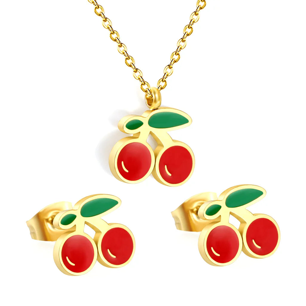 Fruity  Necklace and Earring set