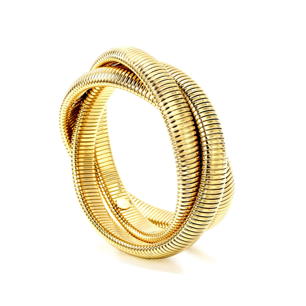 Carved Tangle Bangle