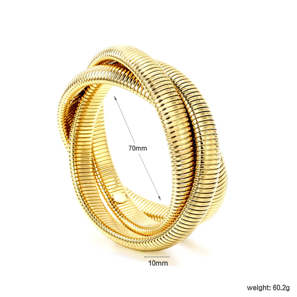Carved Tangle Bangle