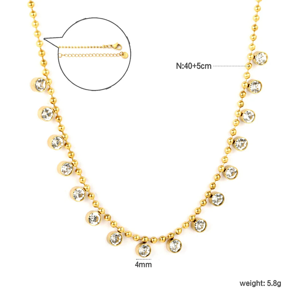 Light brust Necklace Choker