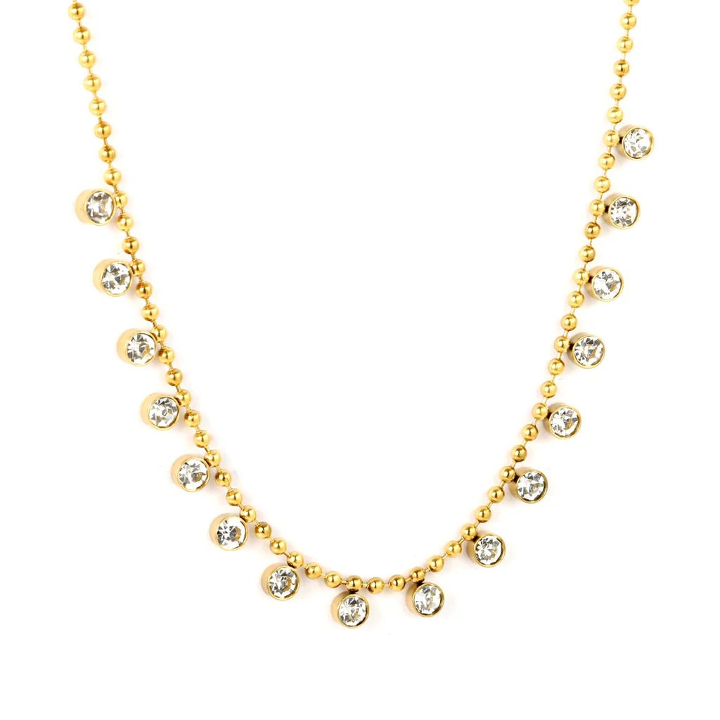 Light brust Necklace Choker