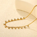 Light brust Necklace Choker