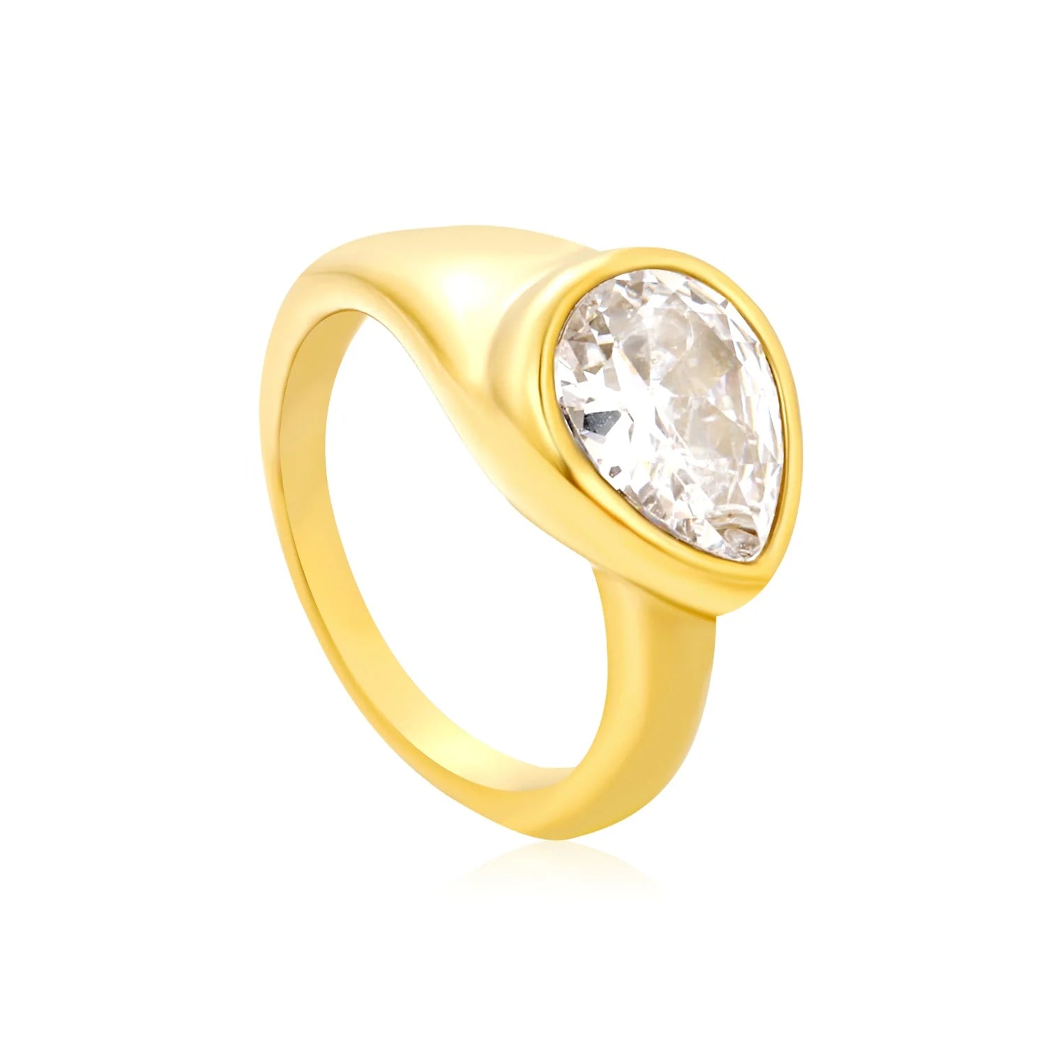 Pear Mount Ring