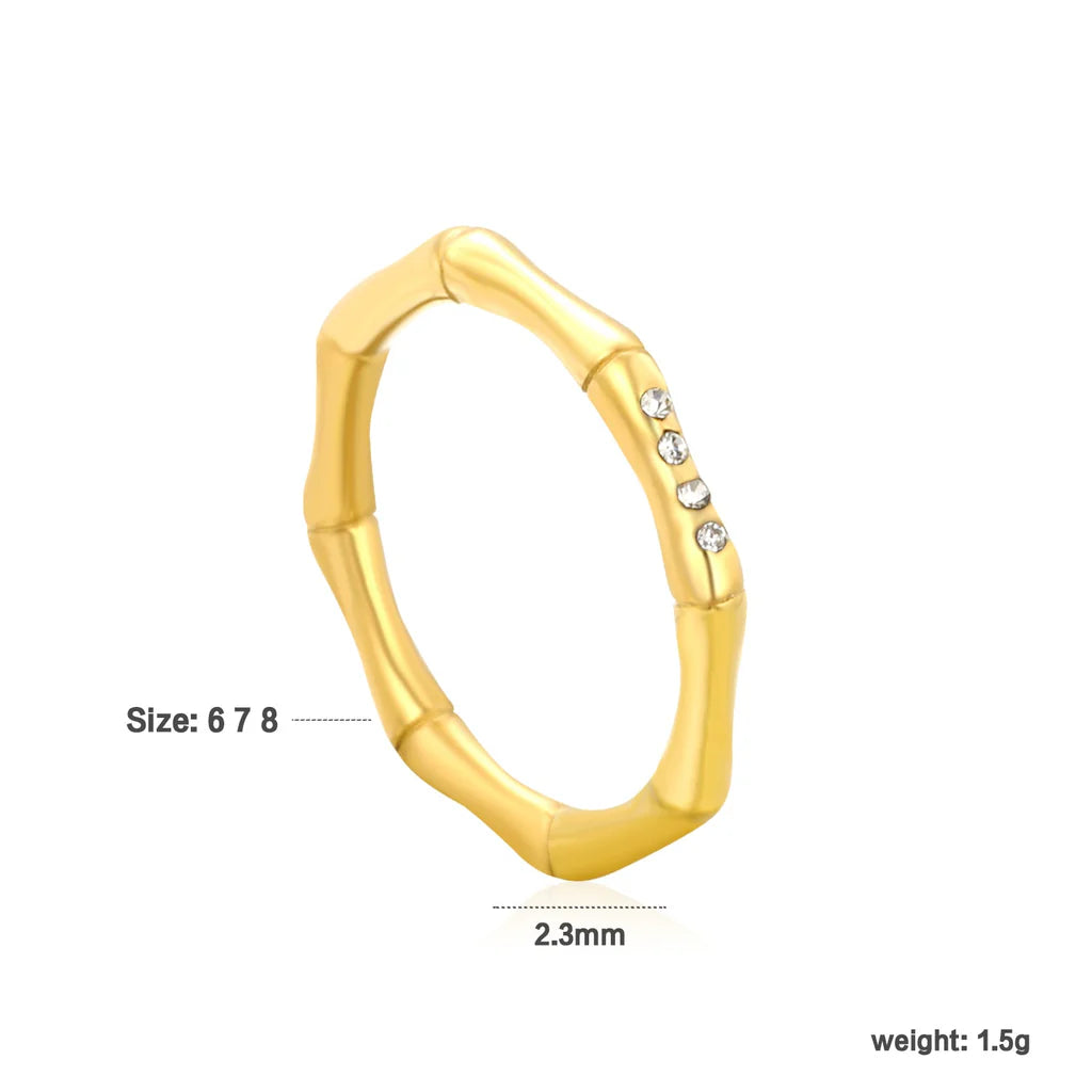 Curved Bamboo Ring