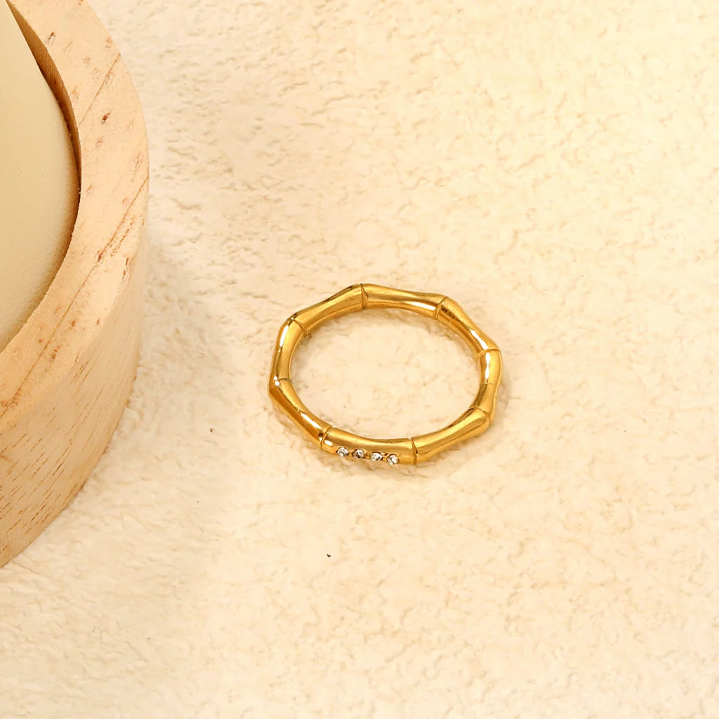Curved Bamboo Ring