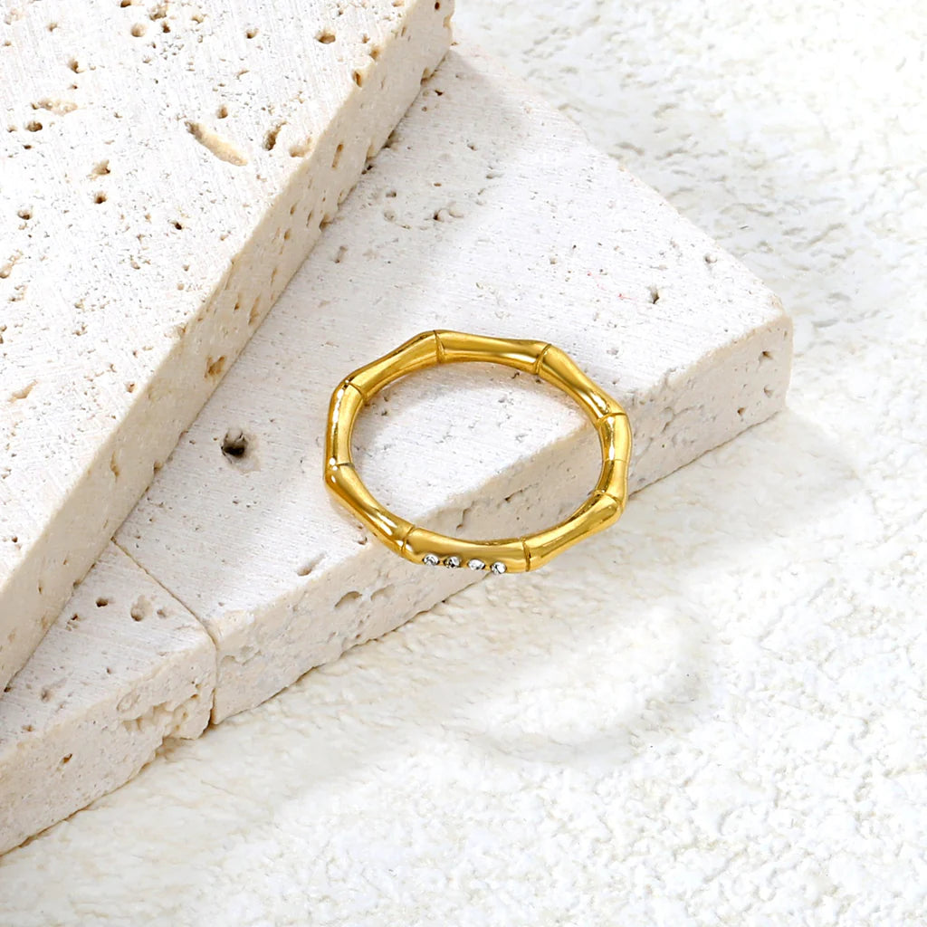 Curved Bamboo Ring
