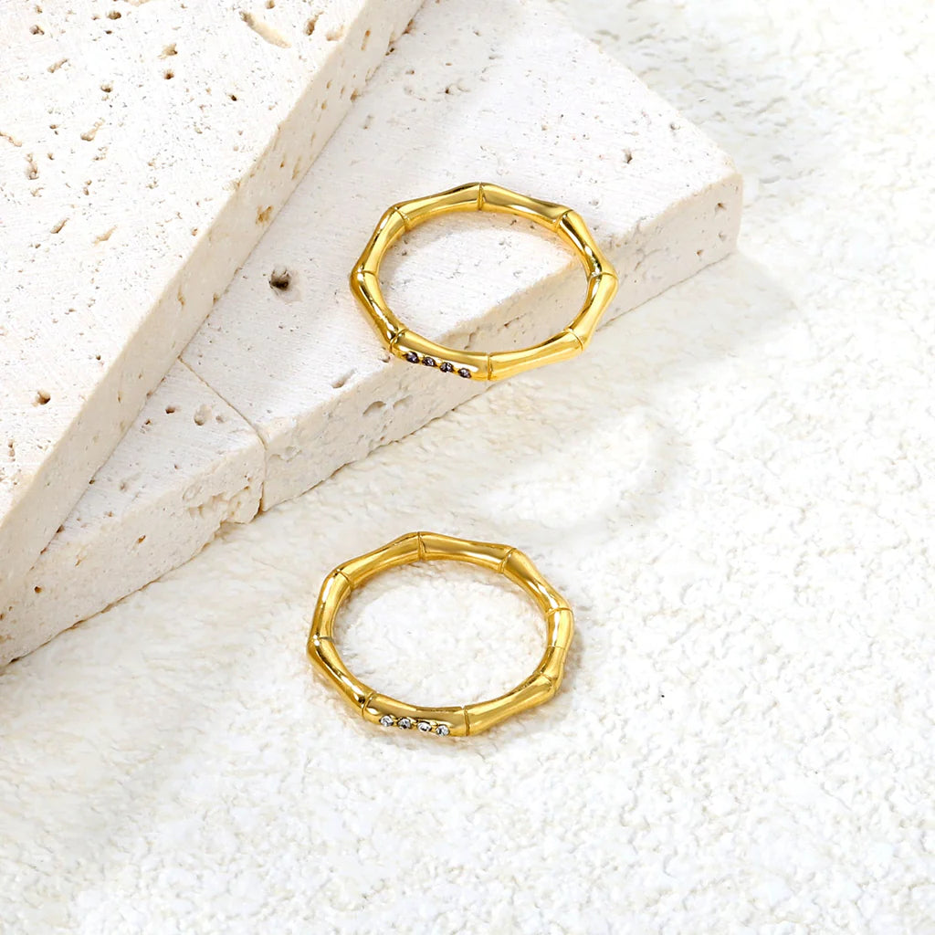 Curved Bamboo Ring