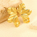 Carved Petals Earring