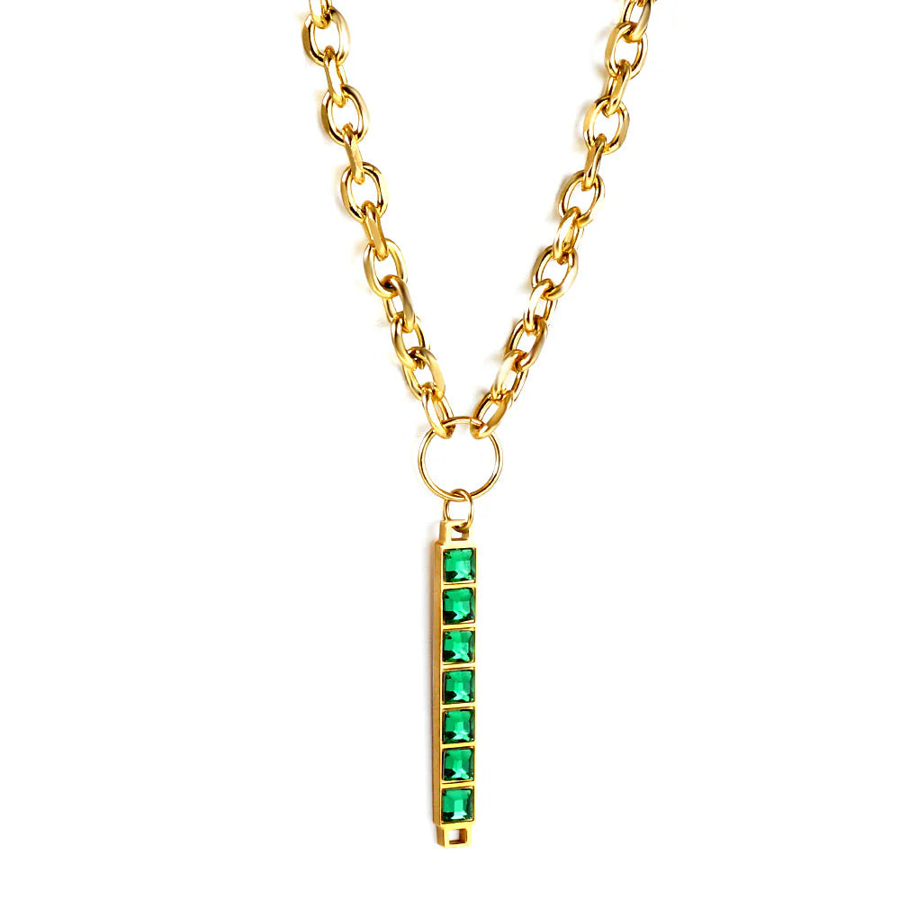 Emri Bar Necklace