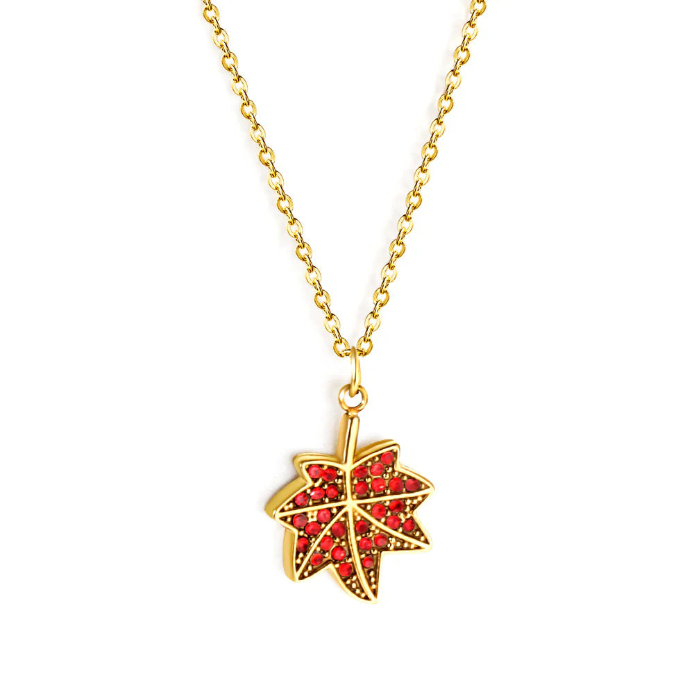 Maple Leaf Necklace