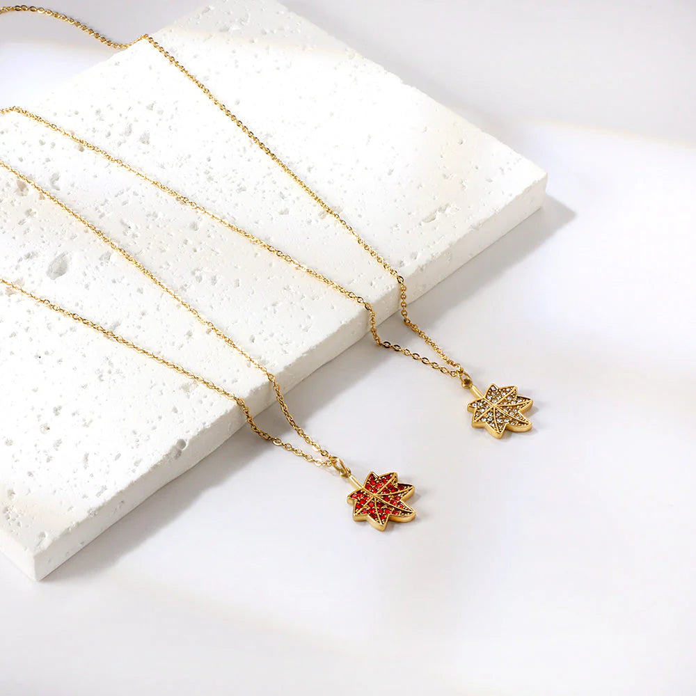 Maple Leaf Necklace