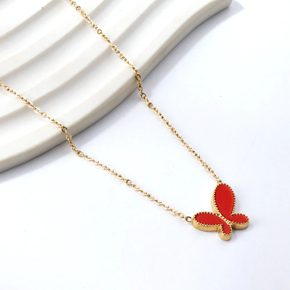 Red necklace