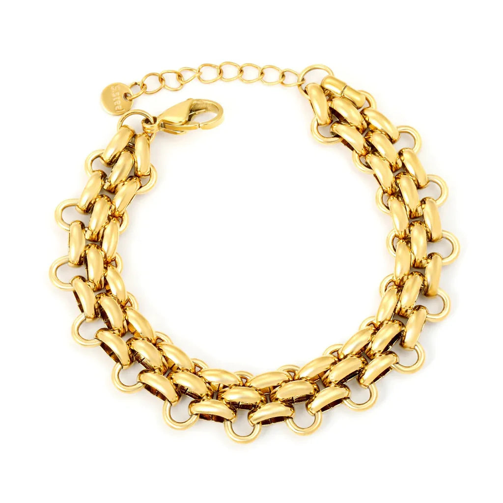 Carved Woven Bracelet